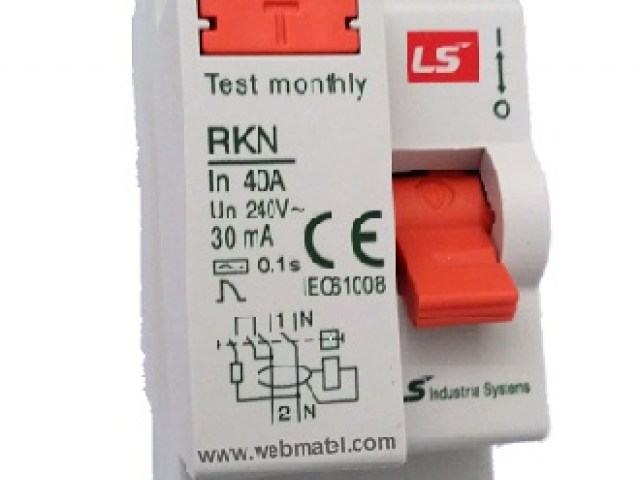 Rcbo LS RKN 1P+N 25-32-40A 
